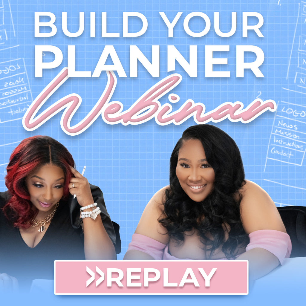 Build Your Planner - Replay